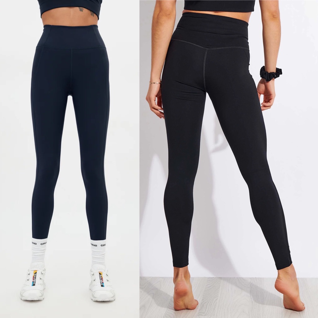 Set Of 2 Pair Girlfriend Collective Black Leggings